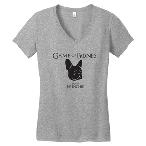 Game of Bones: House Frenchie T-Shirts (womens)