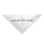 The Frenchie King: Pet Bandanas (square and triangle)