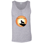 The Frenchie King: Tank Tops - Full Circle Color (unisex)