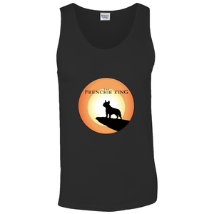 The Frenchie King: Tank Tops - Full Circle Color (unisex)