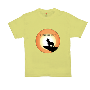 The Frenchie King: T-Shirts - Full Circle Color (unisex)