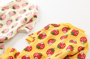 Strawberry Fields Frenchie Loungewear Jumpsuit