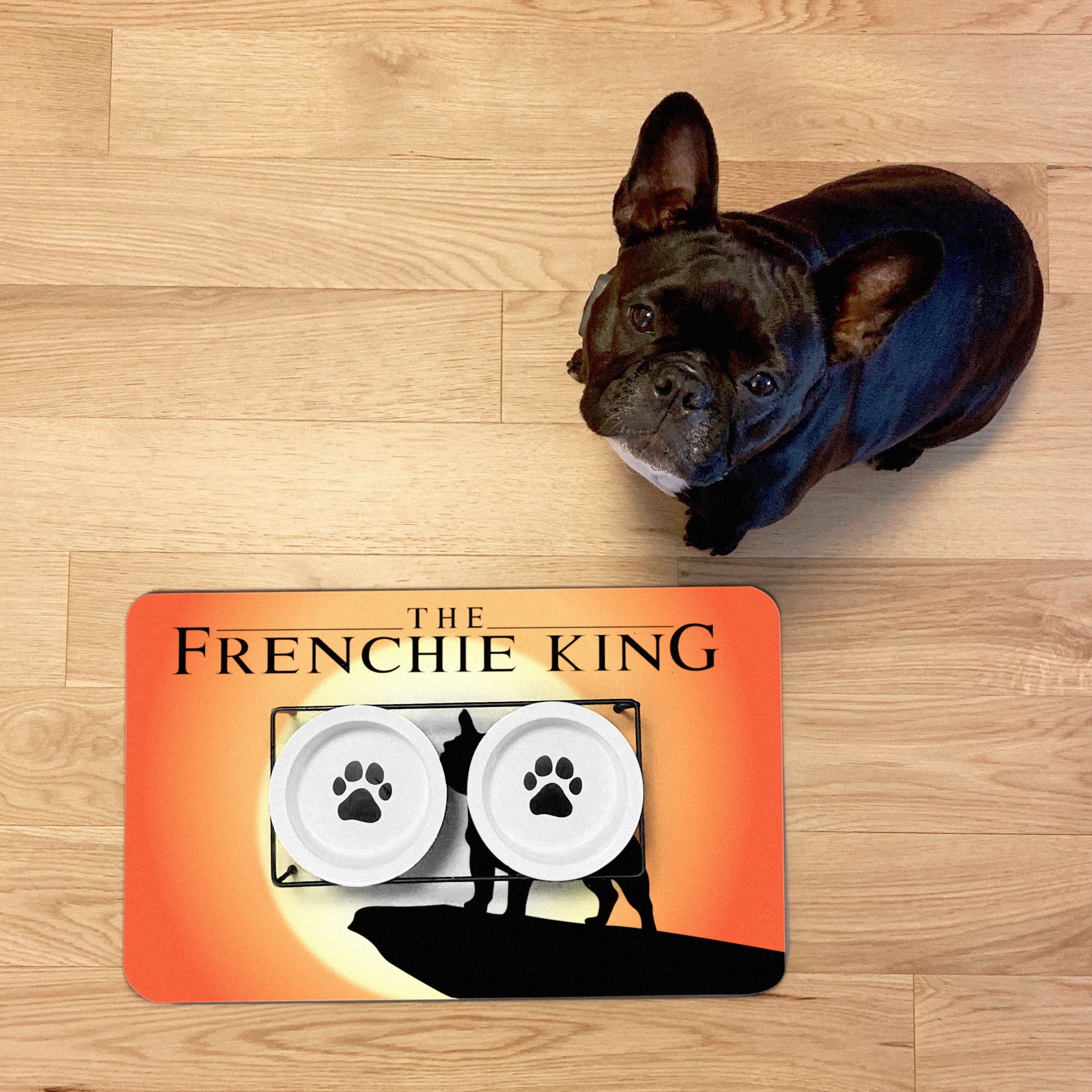 The Frenchie King: Pet Placemat