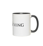 The Frenchie King: Colored Accent Mugs