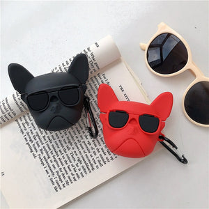 Fashionable Frenchie Protective Airpod Case