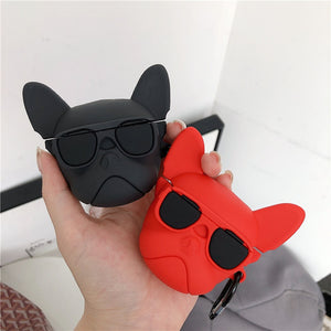 Fashionable Frenchie Protective Airpod Case