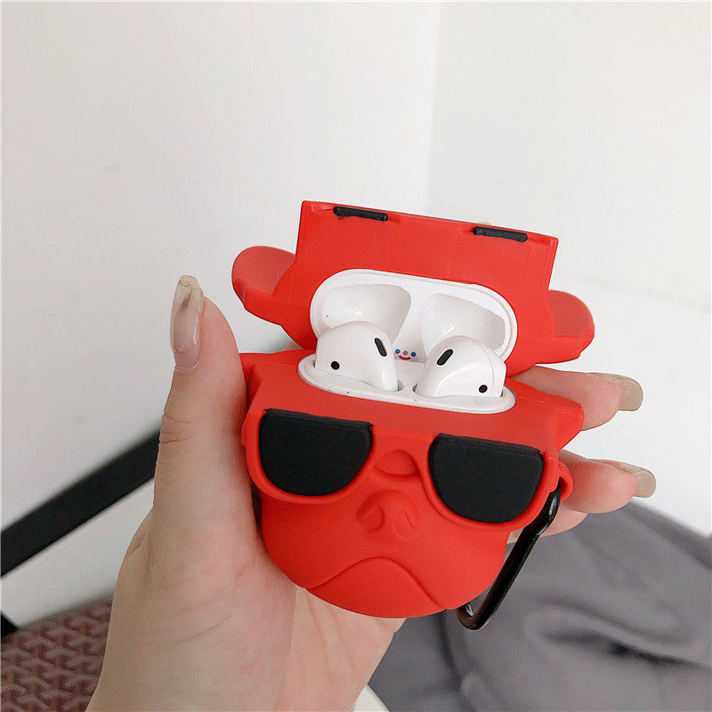 Fashionable Frenchie Protective Airpod Case