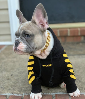 Woof Wear Drawstring Frenchie Hoodie