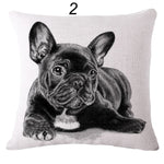 Puppy Eyes Portrait Pillow Covers (multiple designs)