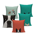 Color Pop Frenchie Pillow Case