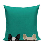 Color Pop Frenchie Pillow Case