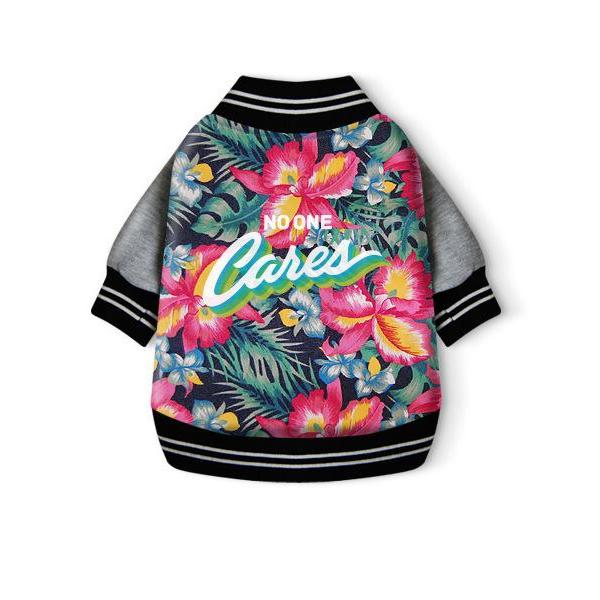 Hawaii Floral Print French Bulldog Jacket