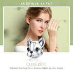 Frenchie Face Pandora Bracelet Charm