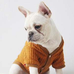 Mr. Frenchie Wool Cardigan