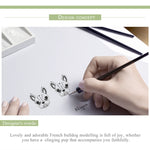 Frenchie Face Stud Earrings