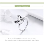 Frenchie Face Charm Ring