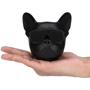 Mini French Bulldog Portable Wireless Bluetooth Speaker