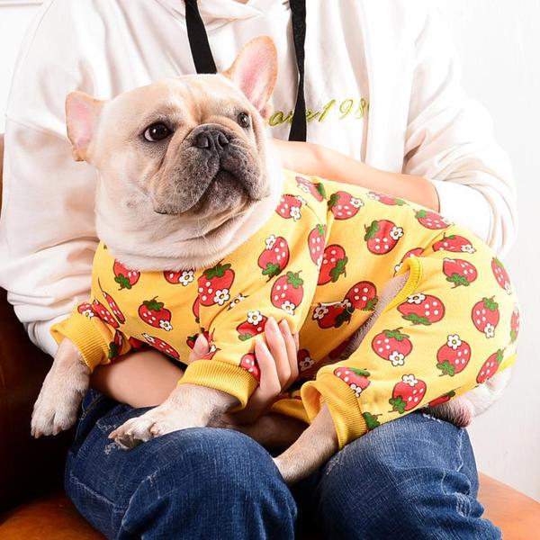 Strawberry Fields Frenchie Loungewear Jumpsuit