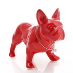 Ready To Run French Bulldog Ceramic Statue