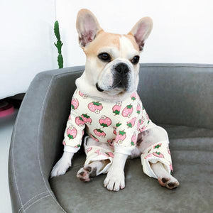 Strawberry Fields Frenchie Loungewear Jumpsuit